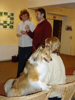 Z vernisáže výstavy Zvířecích miláčků