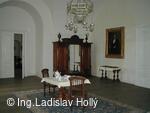 Tovačov, Zámek - interiér - vídeňské křídlo